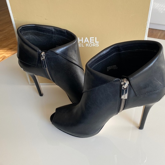 Michael Kors Black Booties *Never Worn* - Picture 2 of 7